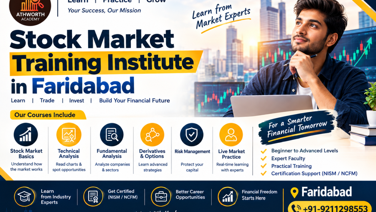 stock market training institute in Faridabad