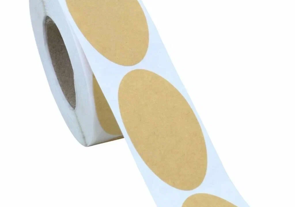 Oval Roll Labels